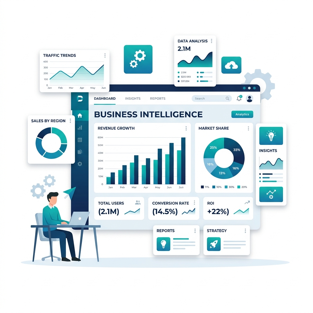 Microsoft Power BI Dashboard Analytics